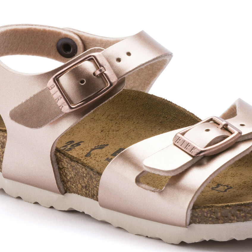 Birkenstock Rio Kids Birko-Flor Electric Metallic Copper